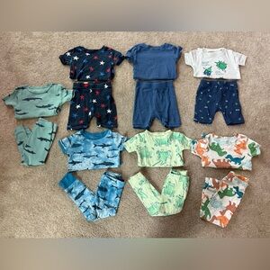 Toddler Boys Carters & Old Navy Pajamas Sets